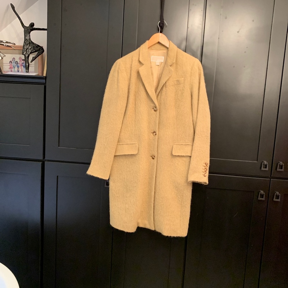 Michael Kors Alpaca Coat L
